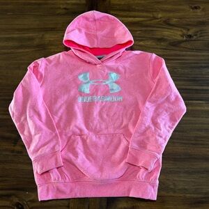 Under Armour Bright Pink Hoodie